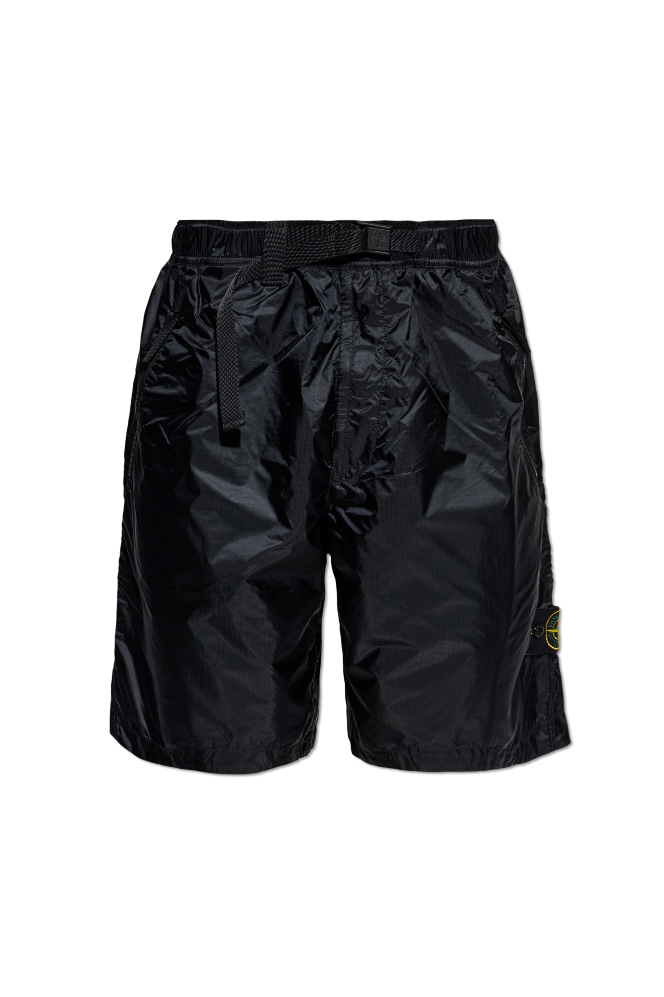 Stone Island Shorts with logo patch | Men's | Vitkac